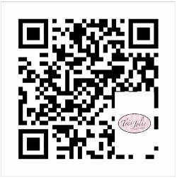 Tres Jolie branded QR code
