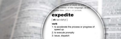 expedite