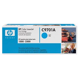 HP C9701A Cyan Color LaserJet Cartridge